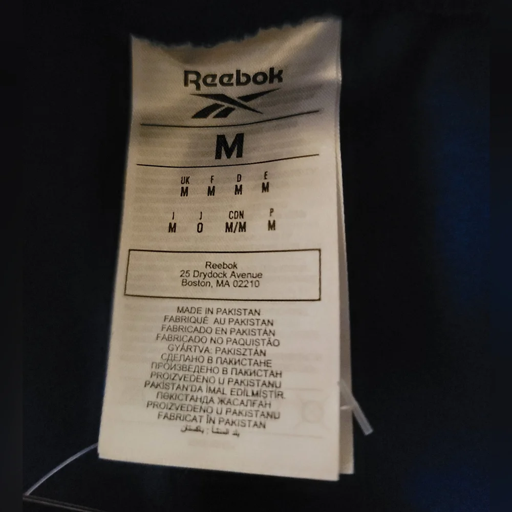 Reebok Athletic Men's Royal Blue Sweat Shorts Size M NWT